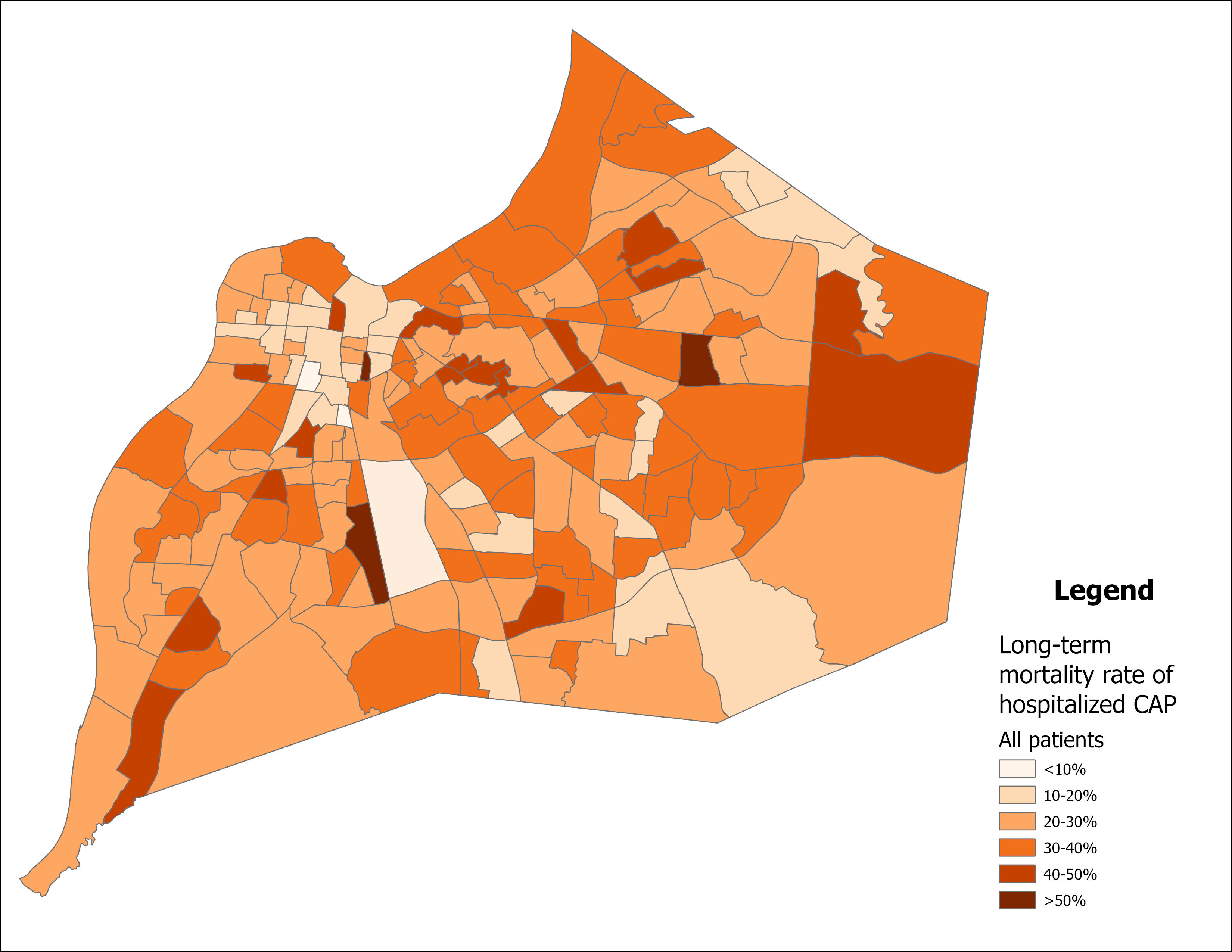 Long Term Mortality In Community Acquired Pneumonia Incidence In Special Populations